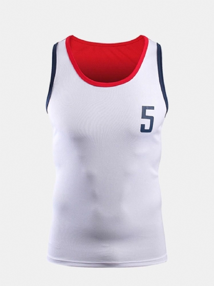 Chaleco Sin Mangas De Sudor Transpirable Para Hombre Camiseta Sin Mangas Deportiva De Verano Para Correr