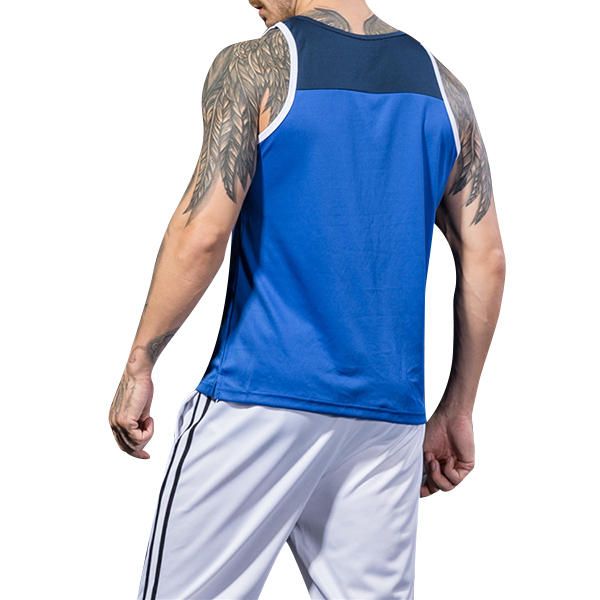 Chaleco Sin Mangas De Sudor Transpirable Para Hombre Camiseta Sin Mangas Deportiva De Verano Para Correr