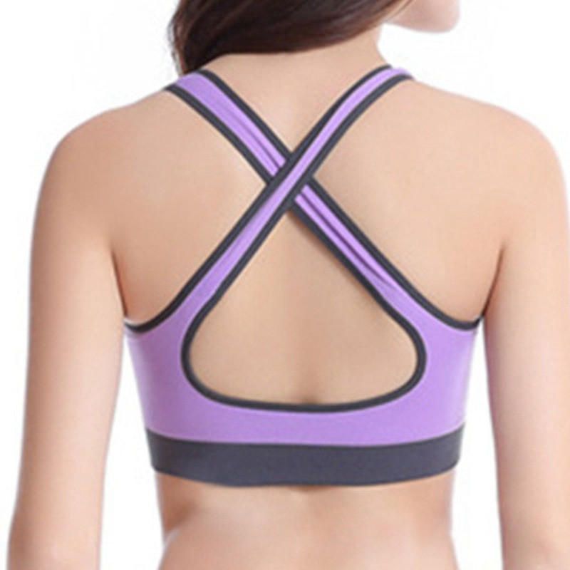 Estiramiento Antibacteriano Correr Fitness Yoga Sujetador Ropa Deportiva