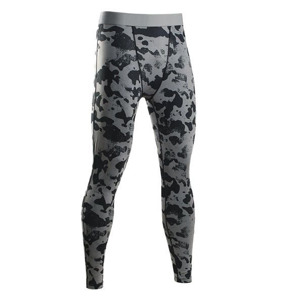 Pantalones De Compresión De Camuflaje Para Hombre Fitness Jogging Skins Medias Gimnasio Leggings Largos Pantalones De Secado Rápido