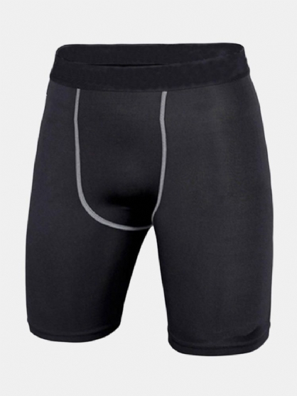 Pantalones Cortos Deportivos Ajustados Para Hombre Pantalones Delgados De Entrenamiento Físico