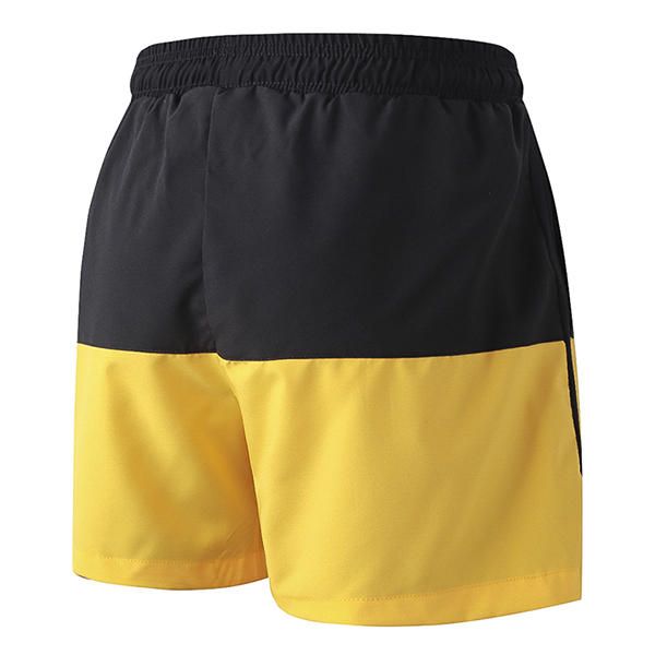 Pantalones Cortos Deportivos Informales De Entrenamiento Para Correr Para Hombres Cordón Elástico Transpirable Suelto Cintura Elástica Secado Rápido Jo