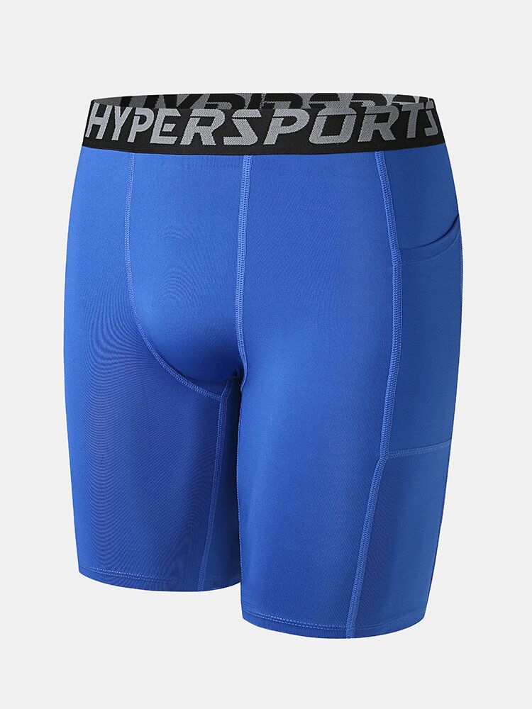 Pantalones Cortos Para Correr Para Hombre Elásticos De Secado Rápido Transpirables Deportivos De Entrenamiento Físico Para Correr