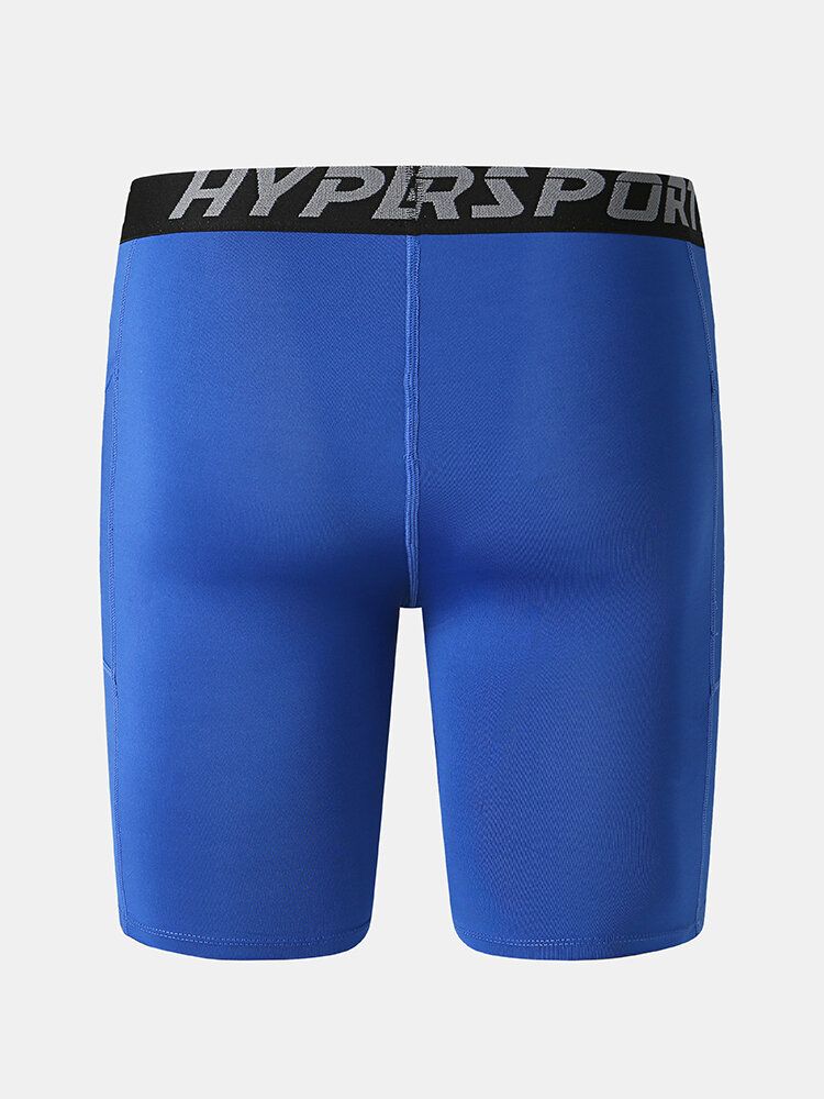 Pantalones Cortos Para Correr Para Hombre Elásticos De Secado Rápido Transpirables Deportivos De Entrenamiento Físico Para Correr