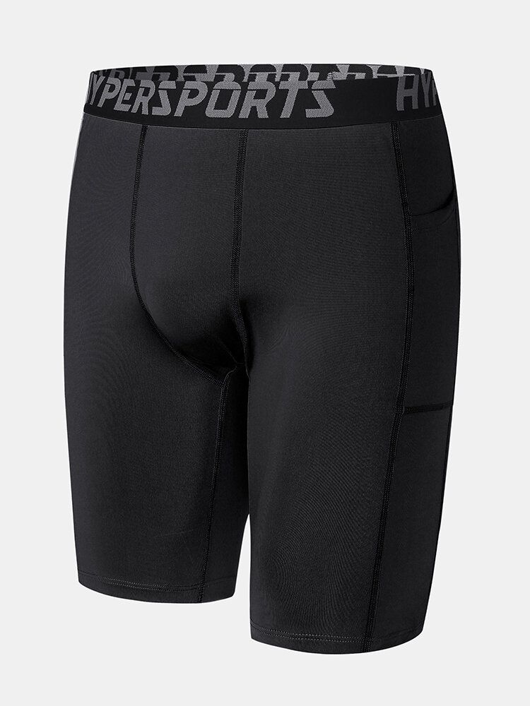 Pantalones Cortos Para Correr Para Hombre Elásticos De Secado Rápido Transpirables Deportivos De Entrenamiento Físico Para Correr