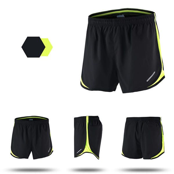 Pantalones Cortos De Secado Rápido Para Correr Maratón Para Hombre Pantalones Cortos Deportivos Para Entrenamiento Físico