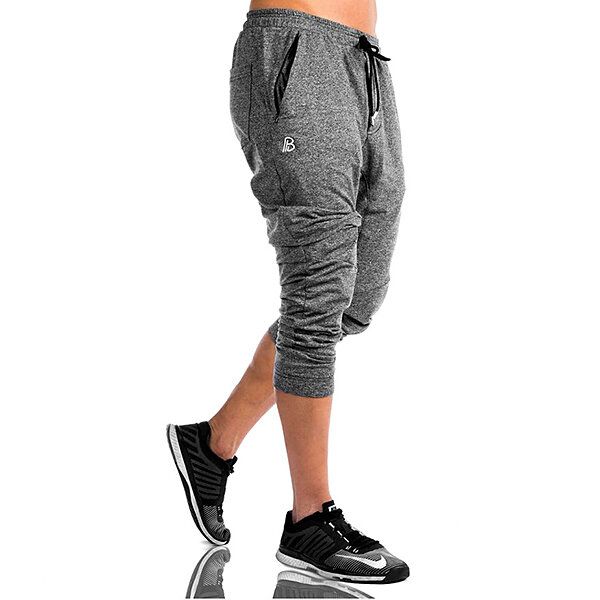 Pantalones Deportivos Casuales De Entrenamiento Físico Para Correr Para Hombre Pantalones Deportivos De Cintura Elástica De Algodón Transpirable