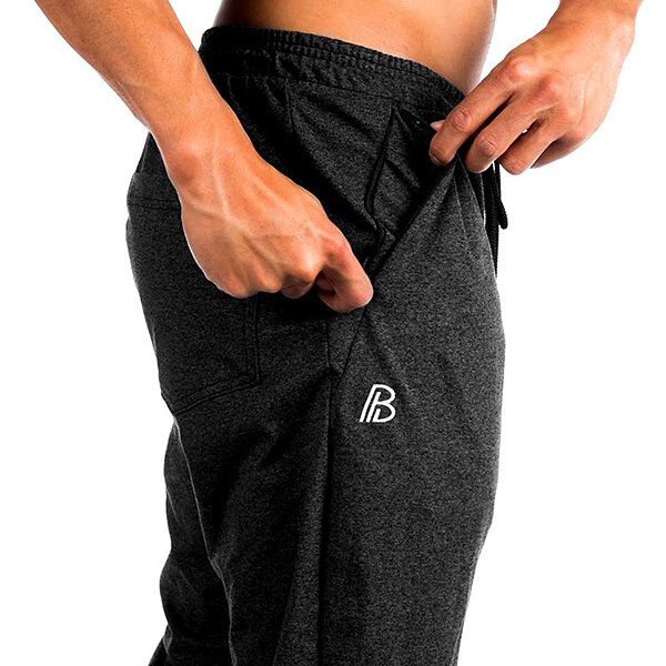 Pantalones Deportivos Casuales De Entrenamiento Físico Para Correr Para Hombre Pantalones Deportivos De Cintura Elástica De Algodón Transpirable