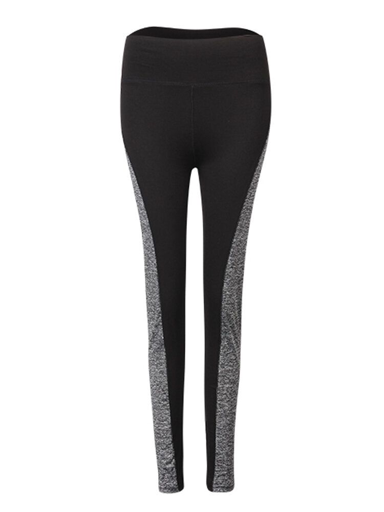 Pantalones De Leggings De Yoga De Entrenamiento De Caderas Elásticas Altas