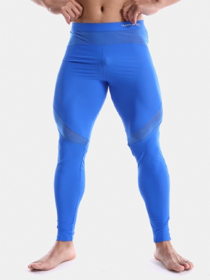 Primavera Verano Hombre Correr Fitness Pantalones Casuales Pantalones De Exterior De Color Suave Y Suave