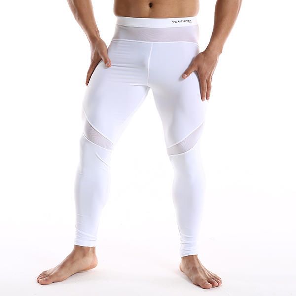 Primavera Verano Hombre Correr Fitness Pantalones Casuales Pantalones De Exterior De Color Suave Y Suave