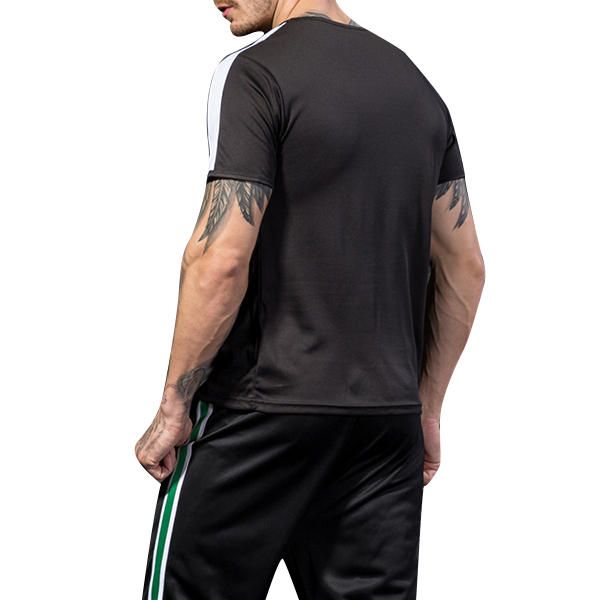 Pro Camisetas Estampadas Clásicas Transpirables De Secado Rápido Camiseta Deportiva De Manga Corta Ajustada Para Hombre