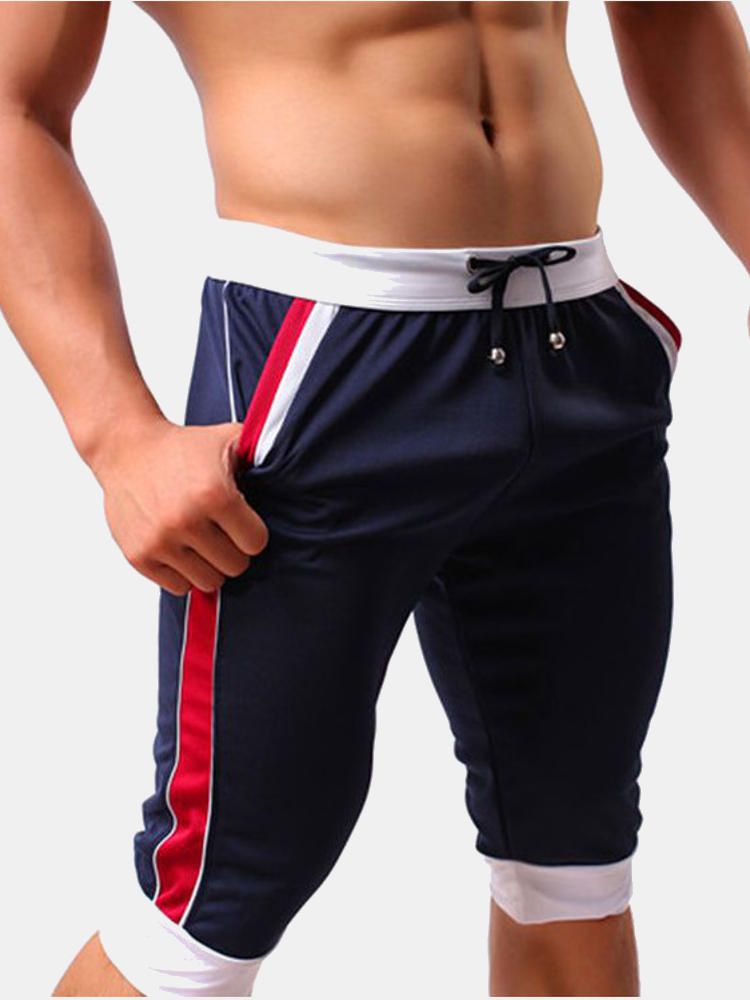 Pro Fitness Jogger Pantalones Deportivos Para Correr Pantalones Cortos Deportivos Con Cordón Informal Para Hombres