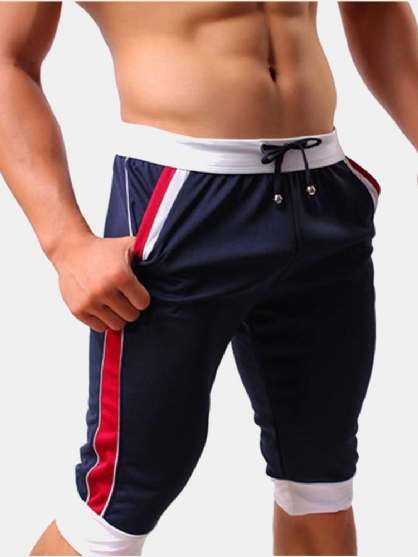 Pro Fitness Jogger Pantalones Deportivos Para Correr Pantalones Cortos Deportivos Con Cordón Informal Para Hombres