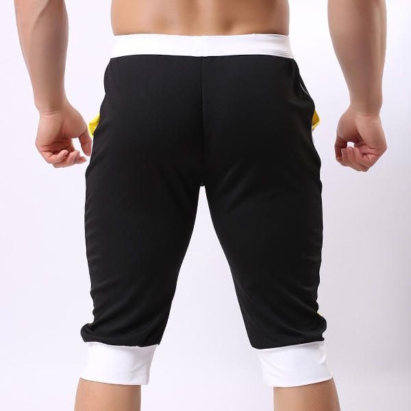 Pro Fitness Jogger Pantalones Deportivos Para Correr Pantalones Cortos Deportivos Con Cordón Informal Para Hombres