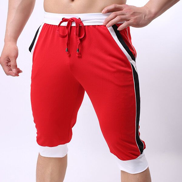 Pro Fitness Jogger Pantalones Deportivos Para Correr Pantalones Cortos Deportivos Con Cordón Informal Para Hombres