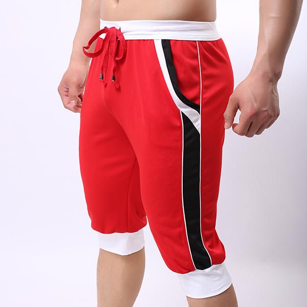 Pro Fitness Jogger Pantalones Deportivos Para Correr Pantalones Cortos Deportivos Con Cordón Informal Para Hombres