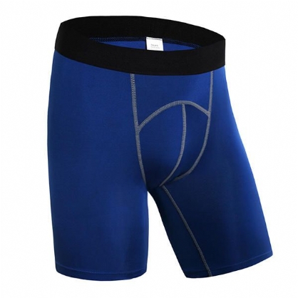 Pro Hombre Sports Running Fitness Pantalones Cortos Ajustados Transpirables De Secado Rápido Pantalones De Fitness