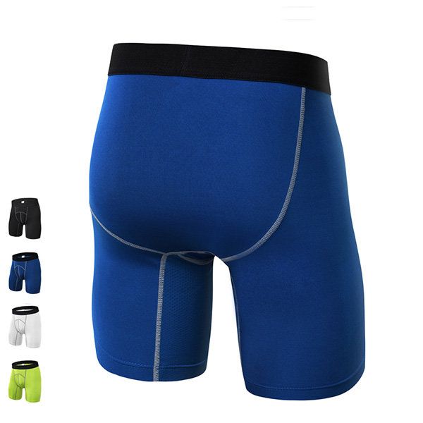 Pro Hombre Sports Running Fitness Pantalones Cortos Ajustados Transpirables De Secado Rápido Pantalones De Fitness