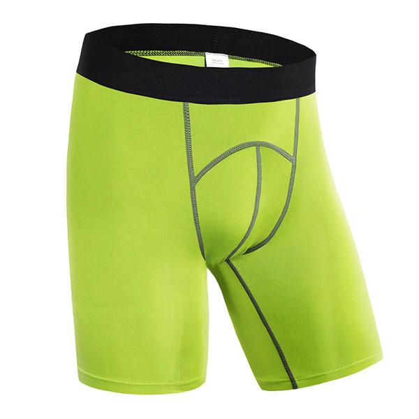 Pro Hombre Sports Running Fitness Pantalones Cortos Ajustados Transpirables De Secado Rápido Pantalones De Fitness