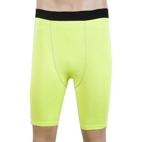 Pro Hombre Traning Sport Pantalones Cortos De Compresión De Piel De Ciclismo Ajustados Para Correr De Secado Rápido