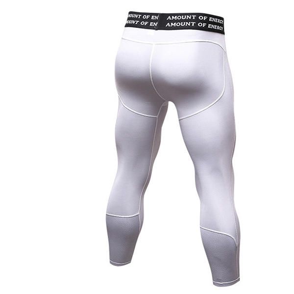 Pro Pantalones Deportivos De Siete Puntos Para Hombre Pantalones Elásticos De Secado Rápido