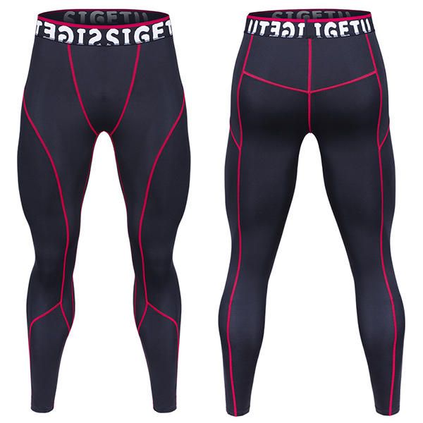 Pro Sports Compression Speed Dry Pantalones Ajustados Pantalones De Fitness Para Correr De Alta Elasticidad