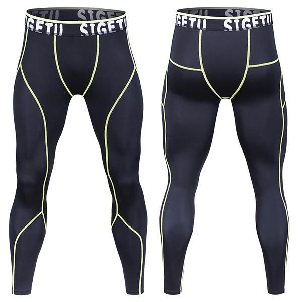 Pro Sports Compression Speed Dry Pantalones Ajustados Pantalones De Fitness Para Correr De Alta Elasticidad