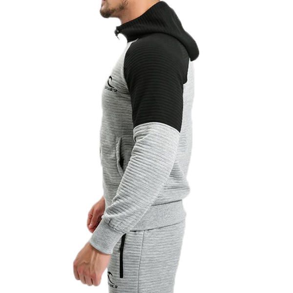 Suéter Con Capucha Para Deportes De Ocio Para Hombres Primavera Otoño Fitness Correr Correr Sudaderas Con Cremallera