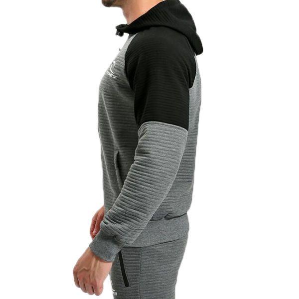 Suéter Con Capucha Para Deportes De Ocio Para Hombres Primavera Otoño Fitness Correr Correr Sudaderas Con Cremallera