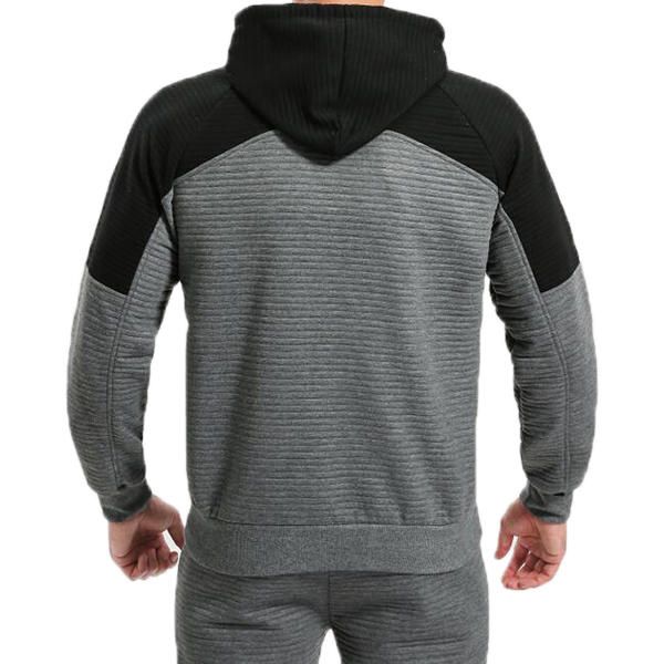 Suéter Con Capucha Para Deportes De Ocio Para Hombres Primavera Otoño Fitness Correr Correr Sudaderas Con Cremallera