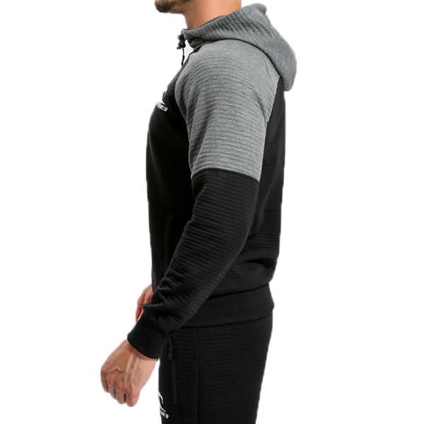 Suéter Con Capucha Para Deportes De Ocio Para Hombres Primavera Otoño Fitness Correr Correr Sudaderas Con Cremallera