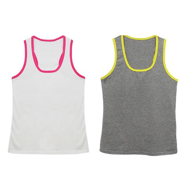 Summer Hombre Fitness Casual Fitness Tank Tops Slim Body Sport Chaleco