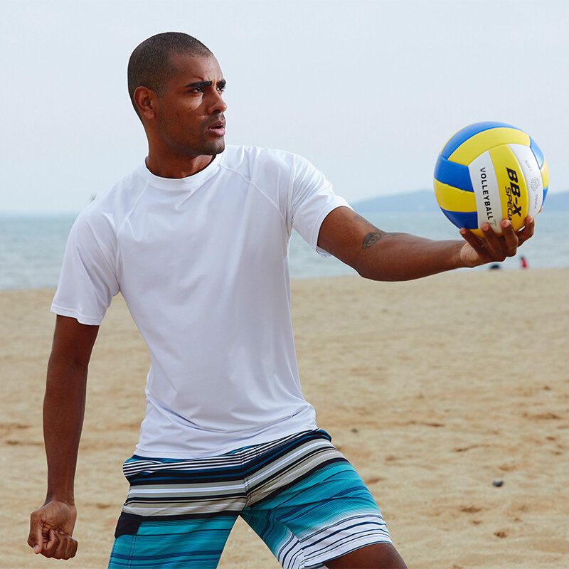 Traje De Baño De Cuello Redondo Transpirable Para Surf De Verano Para Hombre