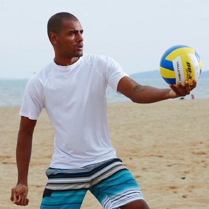 Traje De Baño De Cuello Redondo Transpirable Para Surf De Verano Para Hombre