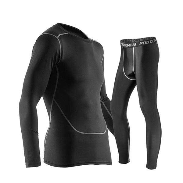 Traje Deportivo Profesional Para Hombre Transpirable Térmico De Secado Rápido Ajustado Elástico Para Correr Al Aire Libre Trajes De Entrenamiento