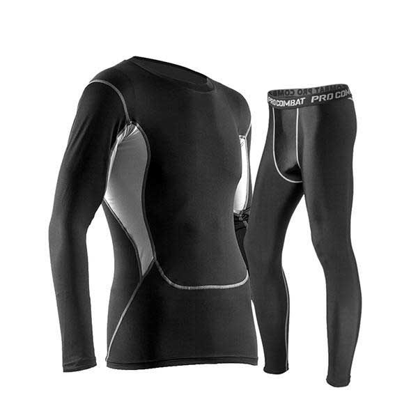 Traje Deportivo Profesional Para Hombre Transpirable Térmico De Secado Rápido Ajustado Elástico Para Correr Al Aire Libre Trajes De Entrenamiento