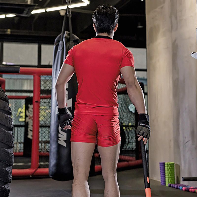 Trajes De Gimnasia De Ropa Deportiva De Entrenamiento De Secado Rápido Transpirable Para Hombre