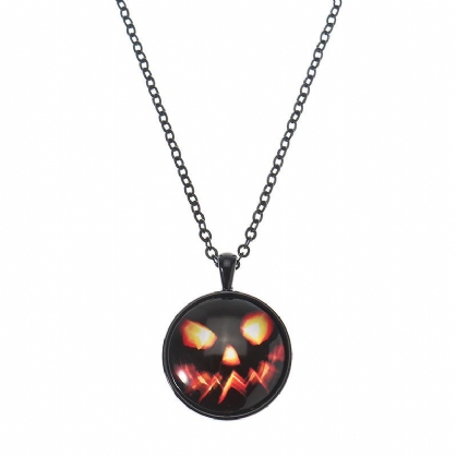 Collar De Bruja De Calabaza De Halloween