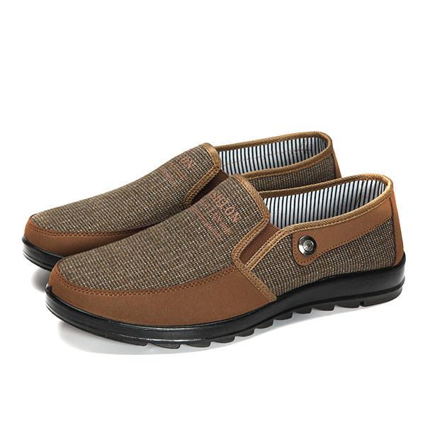 Hombre Slip On Soft Casual Suede Shoes Mocasines Planos Para Exteriores