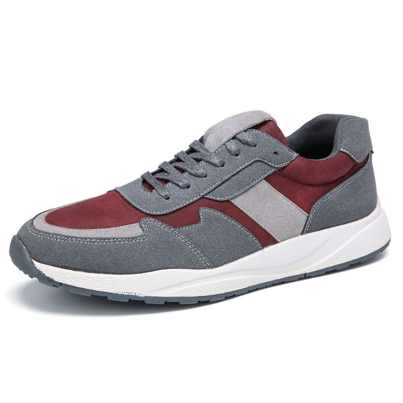 Hombres Colorblock Malla Empalme Zapatos Forrest Transpirables Zapatillas Deportivas Informales