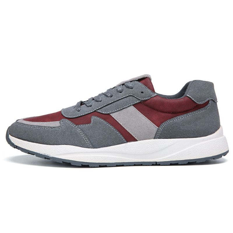 Hombres Colorblock Malla Empalme Zapatos Forrest Transpirables Zapatillas Deportivas Informales