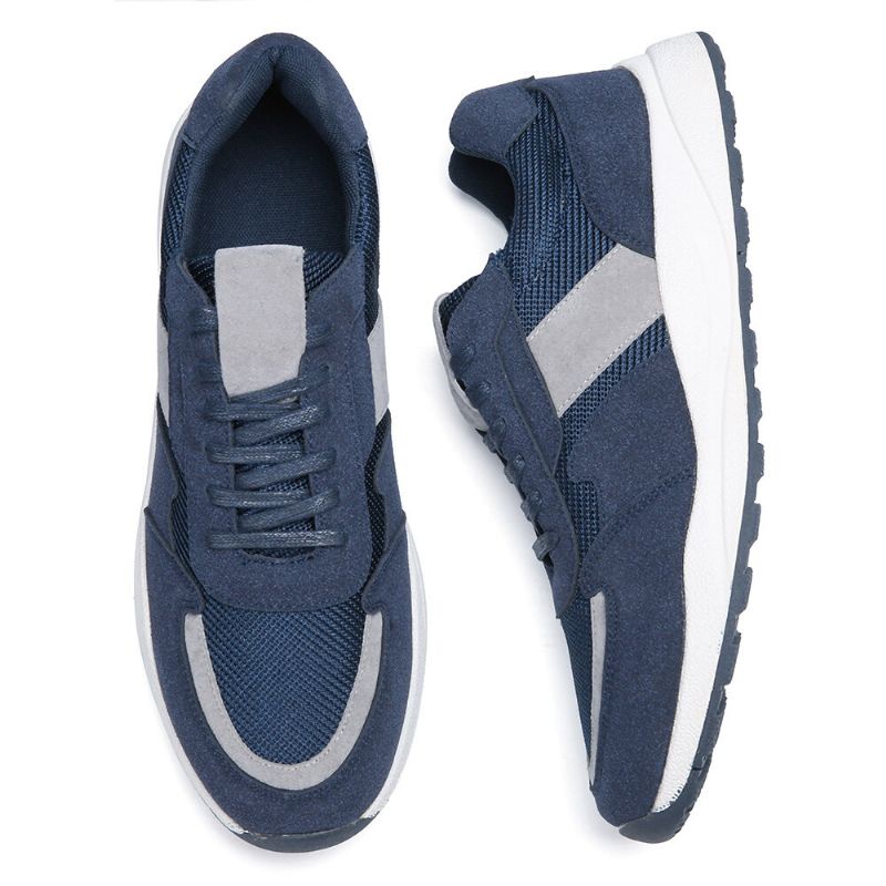 Hombres Colorblock Malla Empalme Zapatos Forrest Transpirables Zapatillas Deportivas Informales