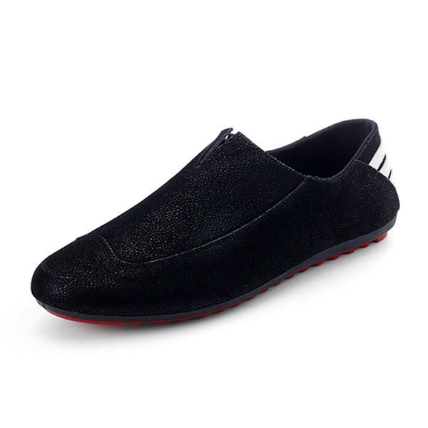 Hombres Zapatos Planos Cómodo Suave Transpirable Casual Al Aire Libre Slip On Flats Mocasines Zapatos