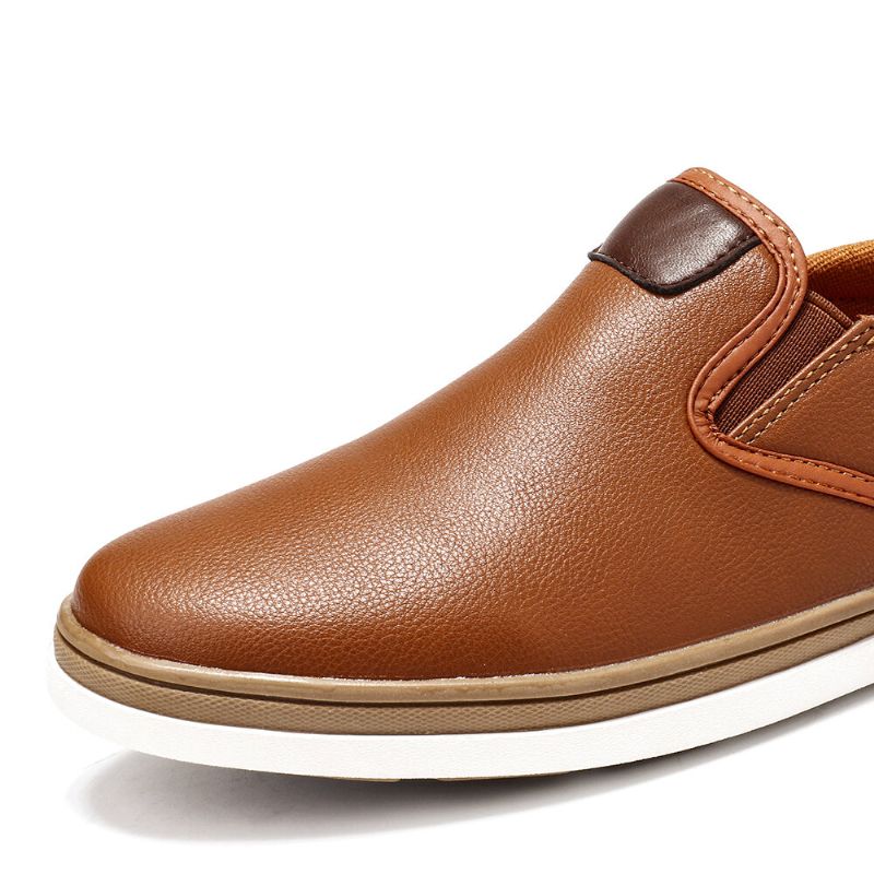 Mocasines De Negocios Informales Con Suela Suave Retro Para Hombre