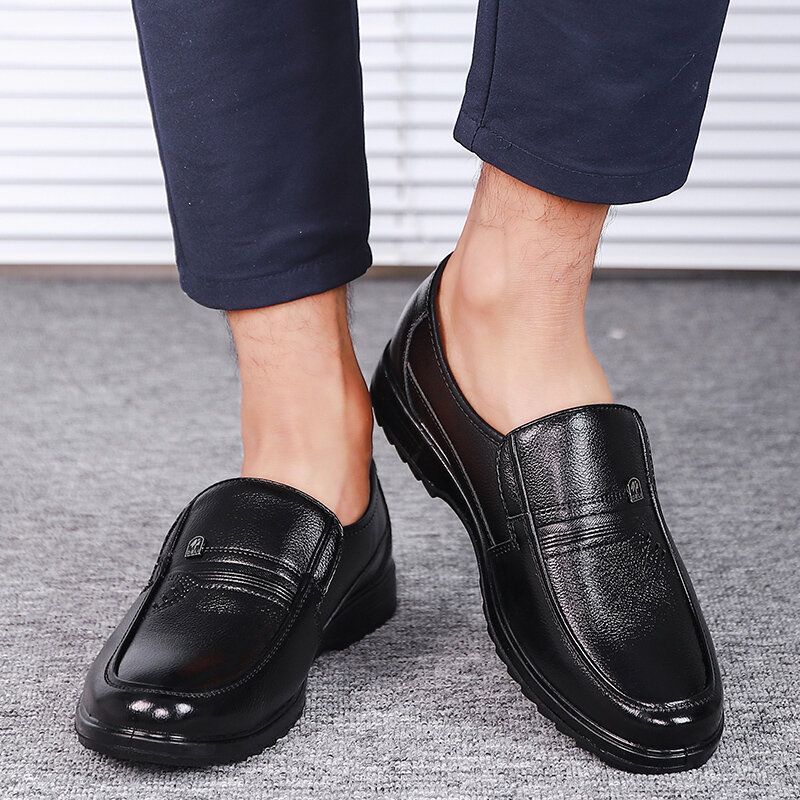 Zapatos Casuales De Negocios Cómodos Antideslizantes Para Hombres