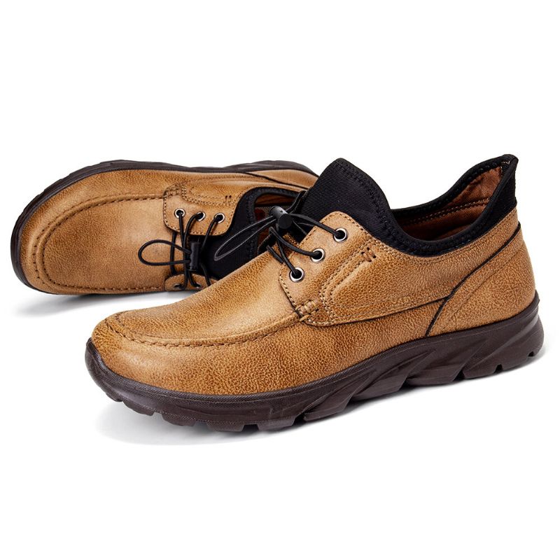 Zapatos Casuales Sin Cordones Elásticos Cómodos Y Ligeros Para Hombre