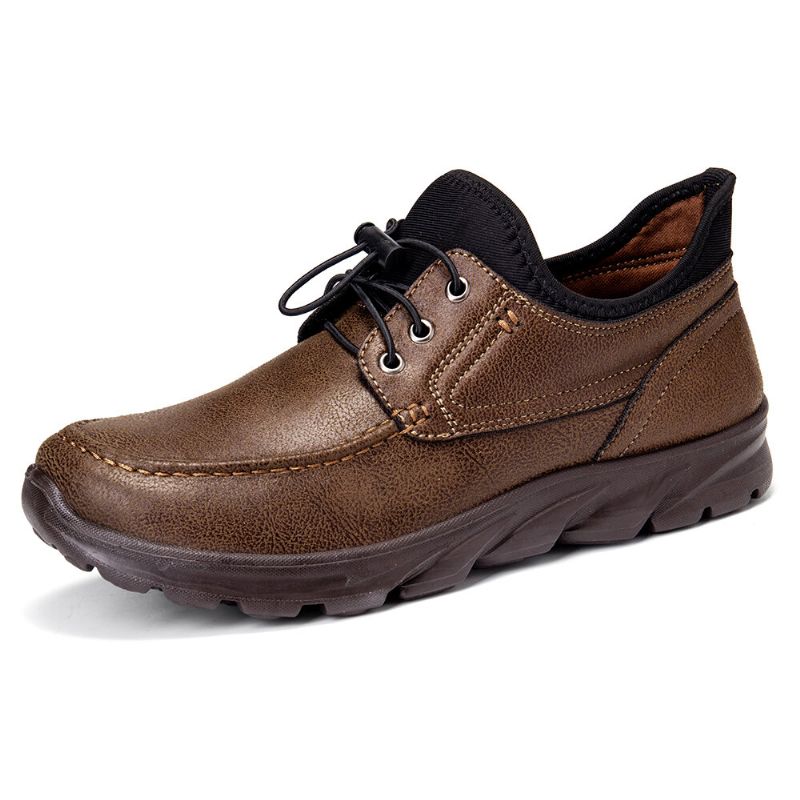 Zapatos Casuales Sin Cordones Elásticos Cómodos Y Ligeros Para Hombre