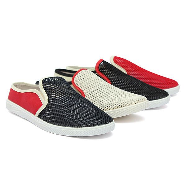 Zapatos De Malla De Verano Transpirables Para Hombre De 4 Colores