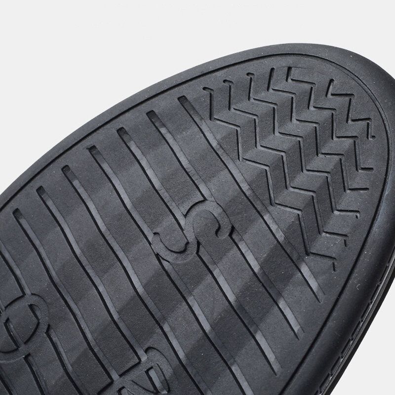 Zapatos De Negocios De Ocio Suaves Antideslizantes Transpirables De Microfibra Para Hombres